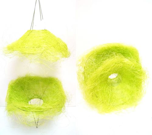 Гнезда от кокос зелени-две в комплект