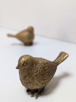 Циментова птичка златна -2 модела