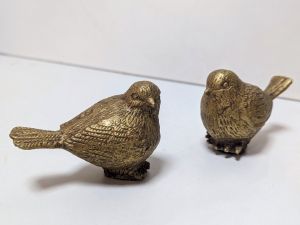 Циментова птичка златна -2 модела