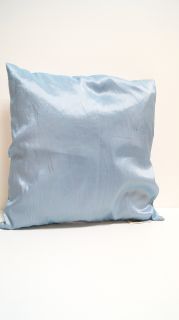 Сатенена възглавница в синъо