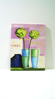 Картина за стена с цветя и ваза-два модела