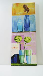 Картина за стена с цветя и ваза-два модела
