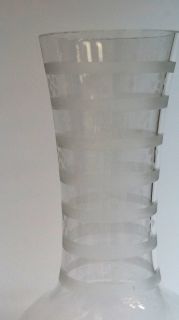 Стъклена ваза - гарафа