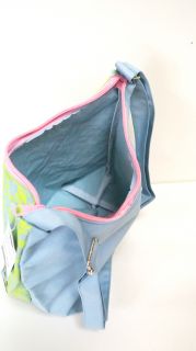 Текстилна спортна чанта-два цвята