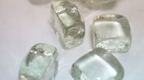 Glass decoration- Ice cubes