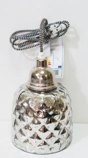 Silver lamp for ceiling S