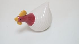 Керамична кокошка-3 цвята