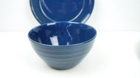 Керамична купа синя